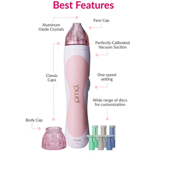 New PMD Personal Microderm Classic - At-Home Microdermabrasion Device (Pink) - Picture 4 of 9